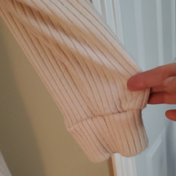 PerSeption Concept Cream Ribbed Cardigan - Picture 4 of 7